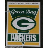 NFL Green Bay Packers 28"x40" Team Vertical House Flag 1 Sided