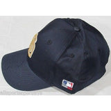 MLB San Diego Padres Adult Cap Curved Brim Raised Replica Cotton Twill Hat Navy Road
