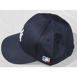 MLB New York Yankees Adult Cap Flat Brim Raised Replica Cotton Twill Hat