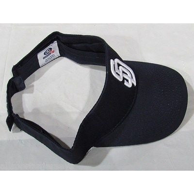 MLB San Diego Padres 1 Color Visor Cotton Twill Replica Adjustable Strap Adult