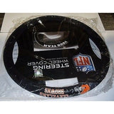 NFL Cleveland Browns White Letters Poly-Suede Mesh Steering Wheel Cover by Fremont Die