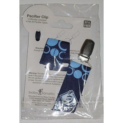 MLB Tampa Bay Rays Pacifier Clip Holder Strap by baby fanatic