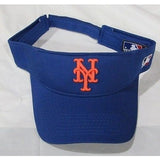 MLB New York Mets Visor Cotton Twill Replica Adjustable Strap Adult
