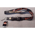 MLB Baltimore Orioles Logo & Name Black Lanyard Detachable Buckle 23" L 3/4" W by Aminco