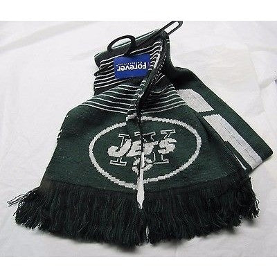 NFL New York Jets 2015 Split Logo Reversible Scarf 64" by 7" by FOCO