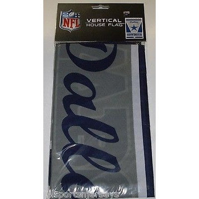 NFL Dallas Cowboys 28"x40" Team Vertical House Flag 1 Sided