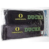 NCAA Oregon Ducks Velour Seat Belt Pads 2 Pack by Fremont Die