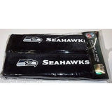 NFL Seattle Seahawks Velour Seat Belt Pads 2 Pack by Fremont Die