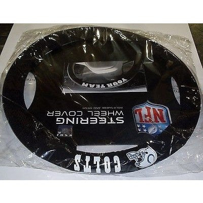 NFL Indianapolis Colts Poly-Suede on Mesh Steering Wheel Cover by Fremont Die