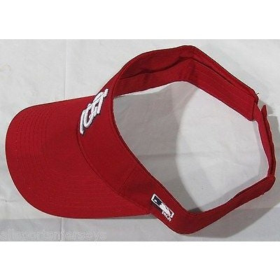 MLB St. Louis Cardinals Visor Cotton Twill Replica Adjustable Strap Adult