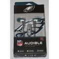 NFL Philadelphia Eagles Team Logo Earphones with Microphone by MIZCO
