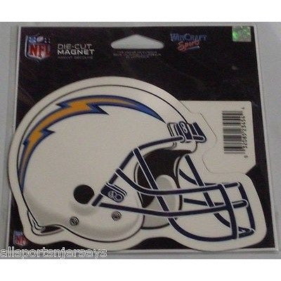 NFL San Diego Chargers Helmet 4 inch Auto Magnet by WinCraft
