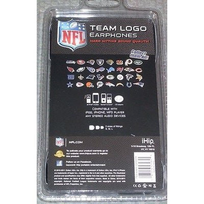 NFL iHip Team Logo Earphones Cleveland Browns