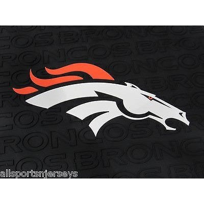 NFL Denver Broncos Car Truck Front Rubber Floor Mats Set by The Northwest Co.