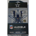 NFL Dallas Cowboys Team Logo Earphones with Microphone by MIZCO