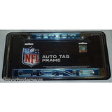 NFL Detroit Lions Laser Cut Chrome License Plate Frame