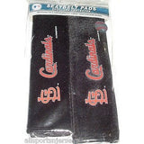 MLB St. Louis Cardinals Velour Seat Belt Pads 2 Pack by Fremont Die