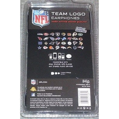 NFL iHip Team Logo Earphones Tennessee Titans