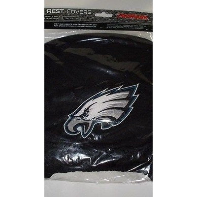 NFL Philadelphia Eagles Headrest Cover Embroidered Logo Set of 2 by Team ProMark