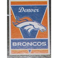 NFL Denver Broncos 28"x40" Team Vertical House Flag 1 Sided