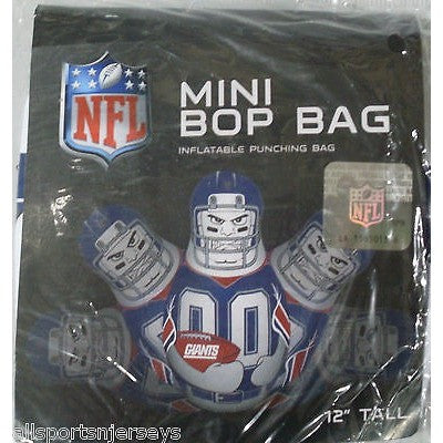 NFL New York Giants 12 Inch Mini Bop Bag by Fremont Die