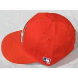 MLB Miami Marlins Adult Cap Flat Brim Raised Replica Cotton Twill Hat All Orange