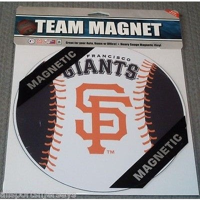 MLB San Francisco Giants 8 Inch Auto Magnet 2-tone Ball by Fremont Die