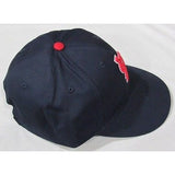 MLB St. Louis Cardinals Adult Cap Flat Brim Raised Replica Cotton Twill Hat Blue