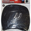 NBA San Antonio Spurs Headrest Cover Embroidered Logo Set of 2 by Team ProMark