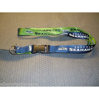 NFL Seattle Seahawks Reversible Lanyard Keychain by AMINCO