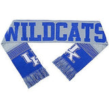 NCAA 2015 Reversible Split Logo Scarf Kentucky Wildcats 64" by 7" FOCO