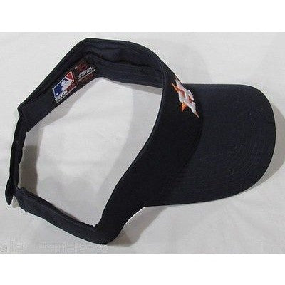 MLB Houston Astros Current Logo Visor Cotton Twill Replica Adjustable Strap Adult