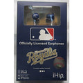 MLB Team Logo Earphones Kansas City Royals By iHip