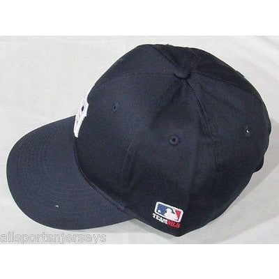 MLB Detroit Tigers Adult Cap Flat Brim Raised Replica Cotton Twill Hat Home