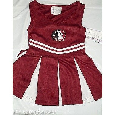 NCAA Florida State Seminoles Infant Cheer Dress 1-pc 3T Two Feet Ahead