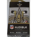 NFL New Orleans Saints Team Logo Earphones with Microphone by MIZCO