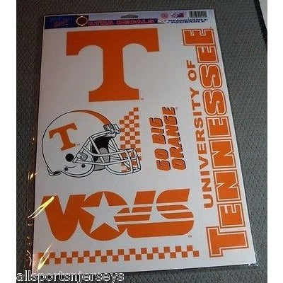 NCAA Tennessee Volunteers Ultra Decals Set of 5 By WINCRAFT
