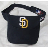 MLB San Diego Padres 2 Color Logo Visor Cotton Twill Replica Adjustable Strap Adult