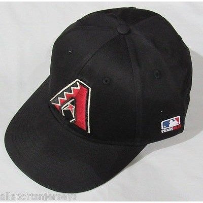 MLB Arizona Diamondbacks Adult Cap Flat Brim Raised Replica Cotton Twill Hat