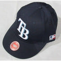 MLB Tampa Bay Rays Youth Cap Flat Brim Raised Replica Cotton Twill Hat