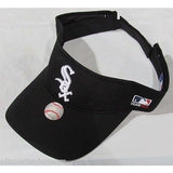 MLB Chicago White Sox Visor Cotton Twill Replica Adjustable Strap Adult