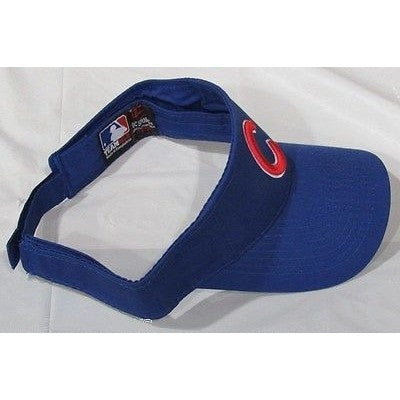 MLB Chicago Cubs Visor Cotton Twill Replica Adjustable Strap Adult