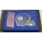 NFL New York Giants Tri-fold Nylon Wallet with Printed Helmet