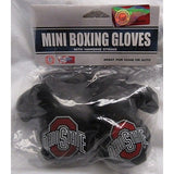 NCAA Ohio State Buckeyes 4 Inch Rear View Mirror Mini Boxing Gloves
