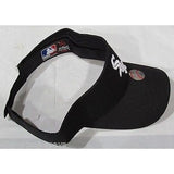 MLB Chicago White Sox Visor Cotton Twill Replica Adjustable Strap Adult