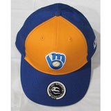 MLB Milwaukee Brewers Adult Cap Cooperstown Raised Replica Cotton Twill Hat