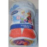 46X60 MICRO ROLLED FLEECE BLANKET - FROZEN HAPPY FAMILY