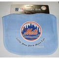 MLB Little New York Mets Fan Infant Baby Bib Carolina Blue Wincraft