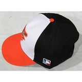 MLB Baltimore Orioles Adult Cap Flat Brim Raised Replica Cotton Twill Hat Home