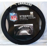 NFL San Diego Chargers Poly-Suede on Mesh Steering Wheel Cover by Fremont Die